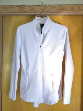 Spyder White Active Jacket Medium